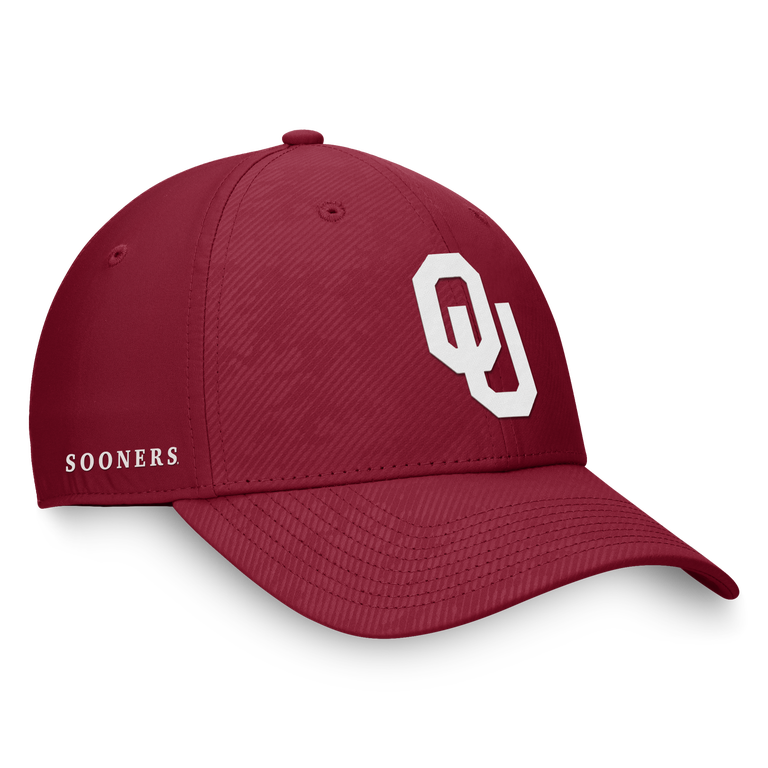 Oklahoma Sooners Maroon Top of the World Flex Fit Hat