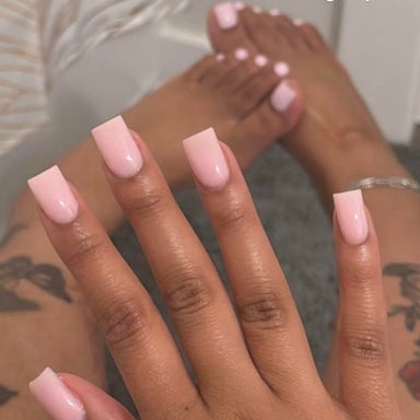 FLASH SALE Short Basic Acrylic Nail & Toes