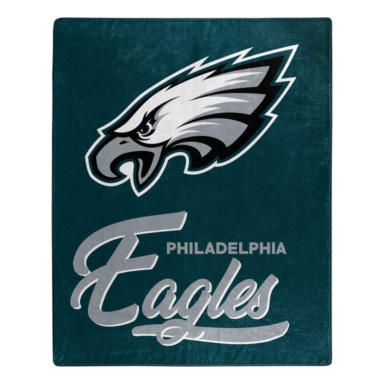 Philadelphia Eagles Signature Royal Plush Blanket 50x60"
