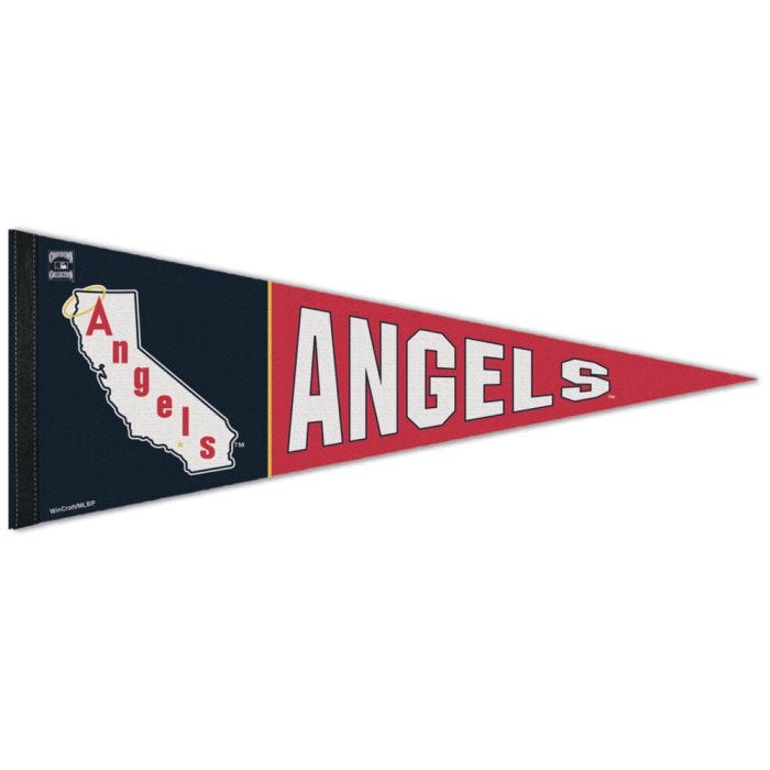 California Angels Cooperstown Premium Pennant 12x30"