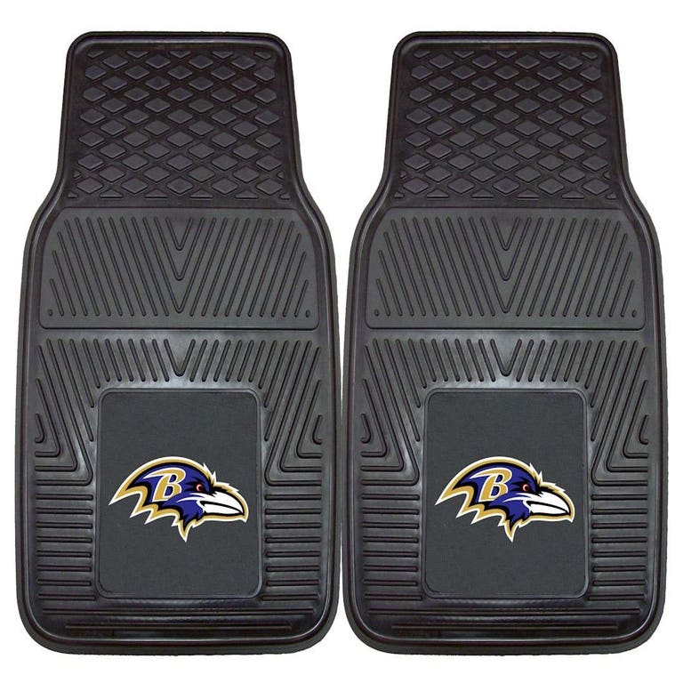 Baltimore Ravens Heavy Duty 2 Piece Vinyl Car Mats