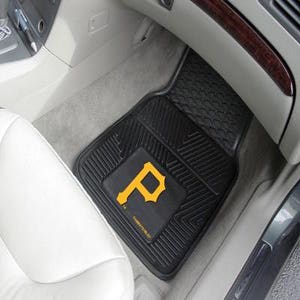 Pittsburgh Pirates Heavy Duty 2-Piece Vinyl Car Mats