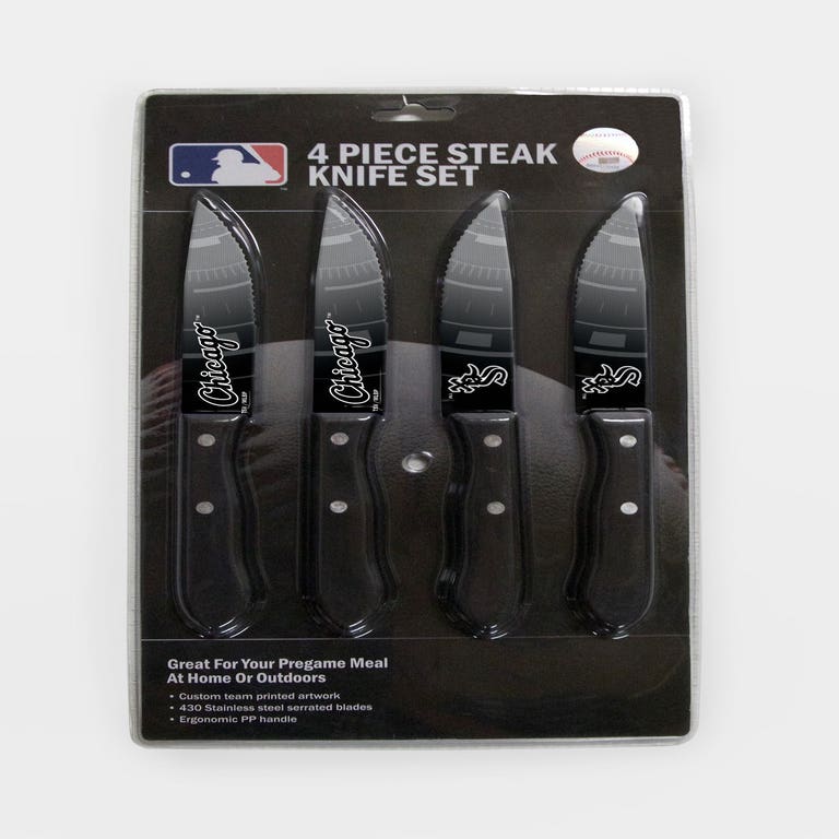 Chicago White Sox Steak Knife 4 Pack Set