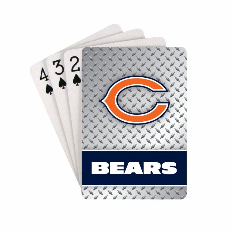 Chicago Bears Diamond Plate Playing Cards