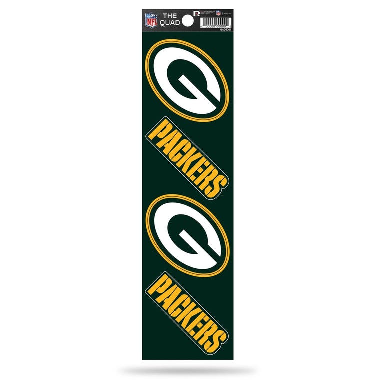 Green Bay Packers Quad Decals