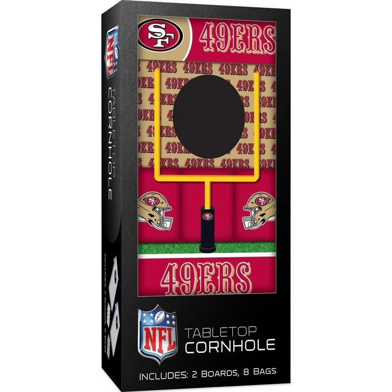 San Francisco 49ers Mini Wooden Cornhole Game
