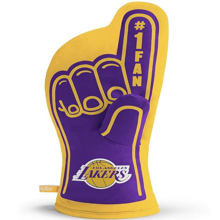 Los Angeles Lakers #1 Fan Oven Mitt