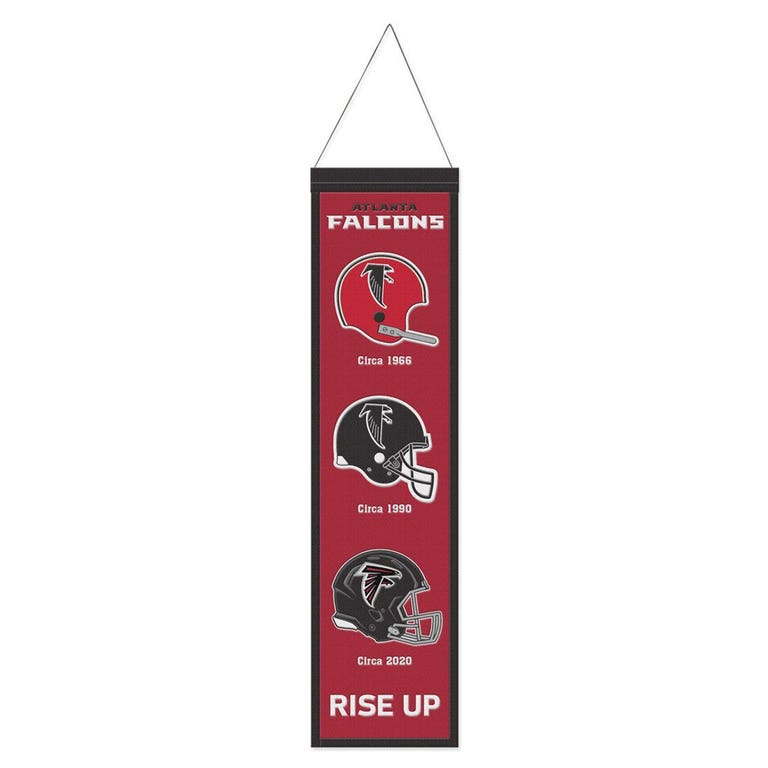 Atlanta Falcons Wool Evolution Banner 8x32"