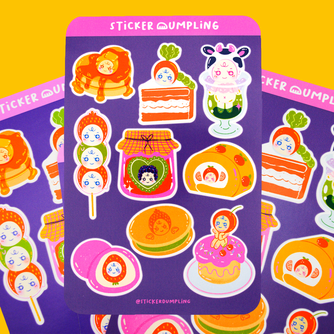 Sonny Angel Sweets Sticker Sheet