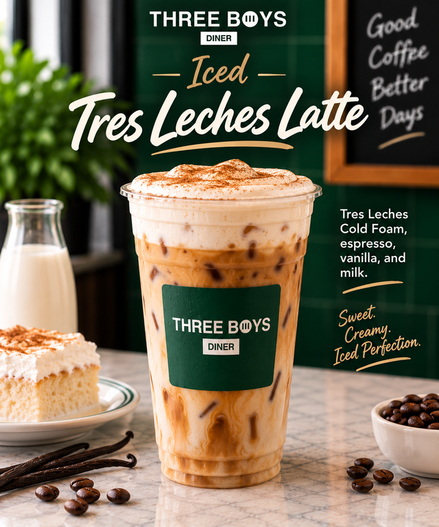 Tres Leches Iced Latte