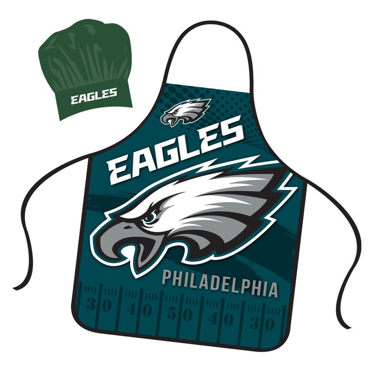 Philadelphia Eagles Mojo Chef Hat and Apron Set