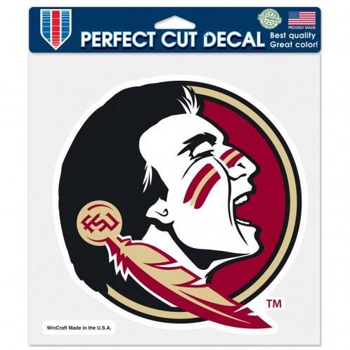 Florida State Seminoles Perfect Cut Decal 8x8"