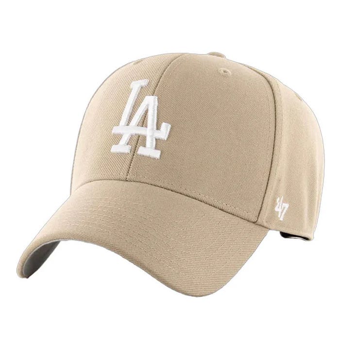 Los Angeles Dodgers Light Brown '47 Brand MVP Adjustable Hat