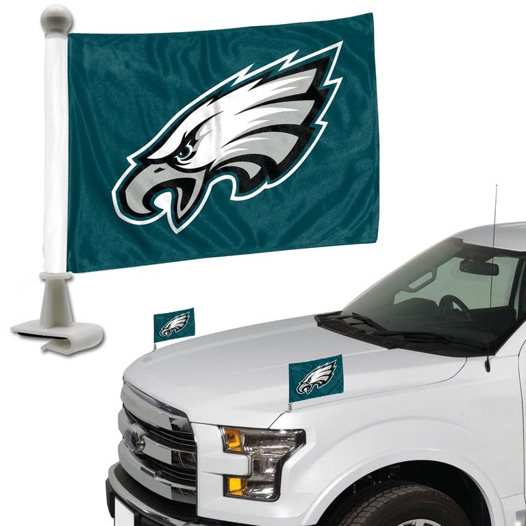 Philadelphia Eagles Ambassador Car Flags Set