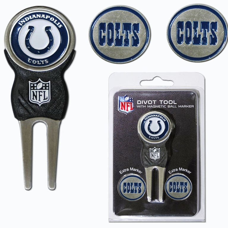 Indianapolis Colts Golf Divot Tool with 3 Markers