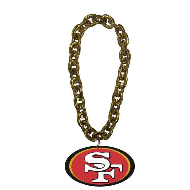 San Francisco 49ers Gold Fan Chain