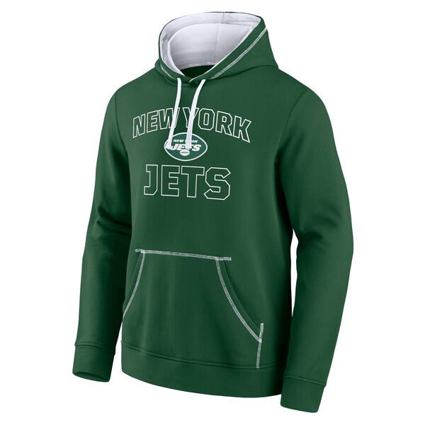 New York Jets Tiebreaker Hooded Sweatshirt - Large