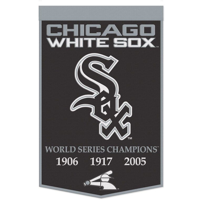 Chicago White Sox Wool Dynasty Championship Banner 24x38"