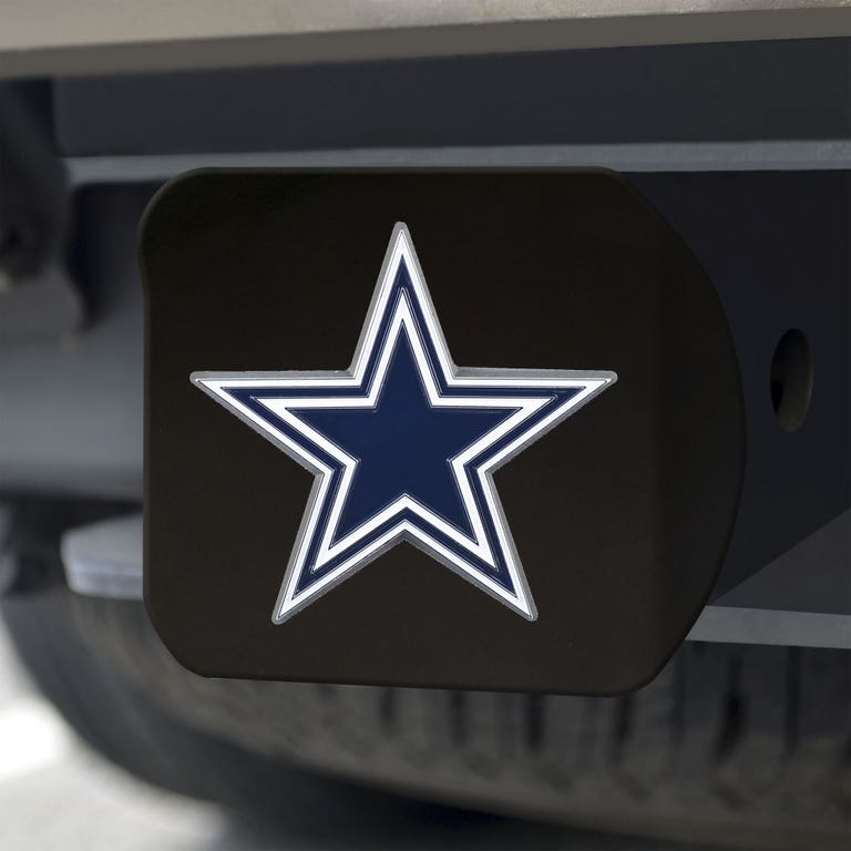 Dallas Cowboys Black Chrome Hitch Cover