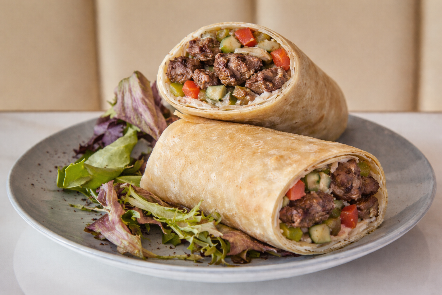 Lamb Kabab Wrap