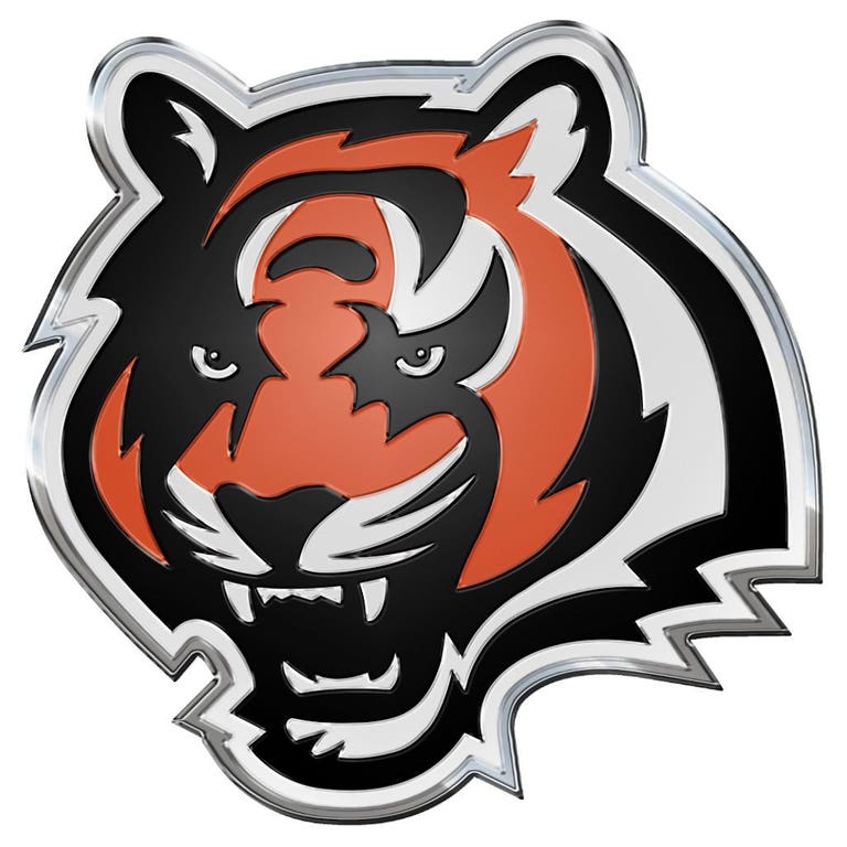 Cincinnati Bengals Color Auto Emblem