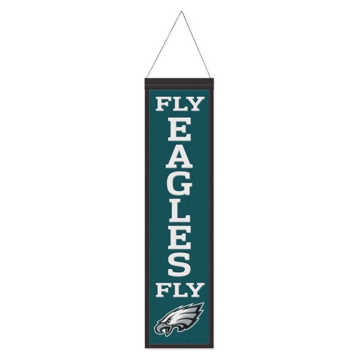 Philadelphia Eagles Slogan Wool Evolution Banner 8x32"
