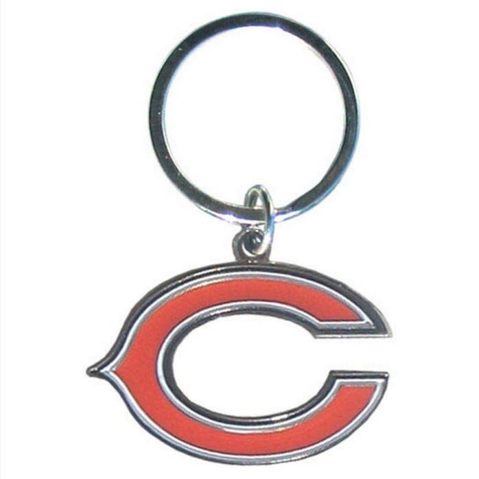 Chicago Bears Mega Chrome Keychain