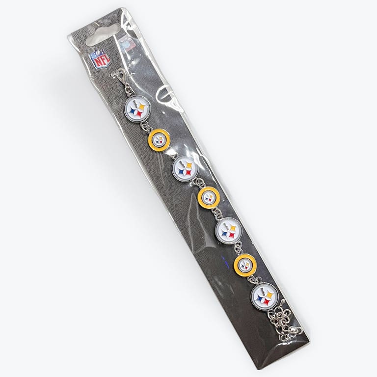 Pittsburgh Steelers Multi Charm Bracelet