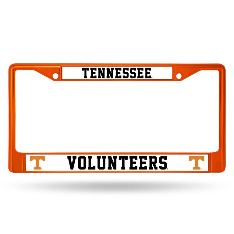 Tennessee Volunteers Orange Metal License Plate Frame