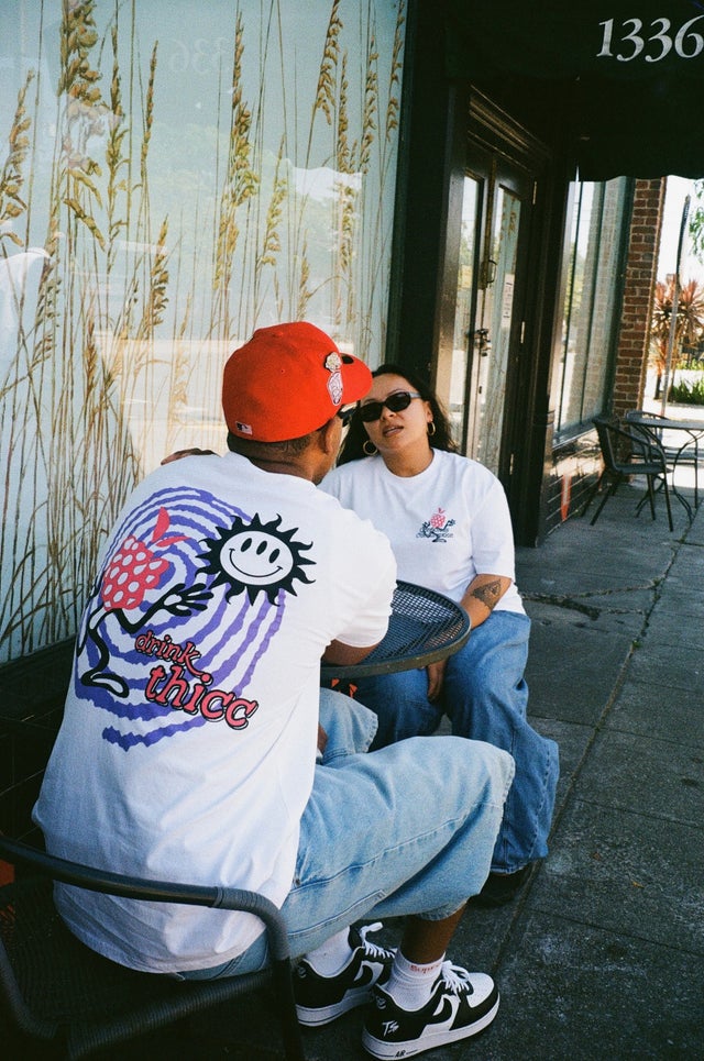 Nostalgia tee: white