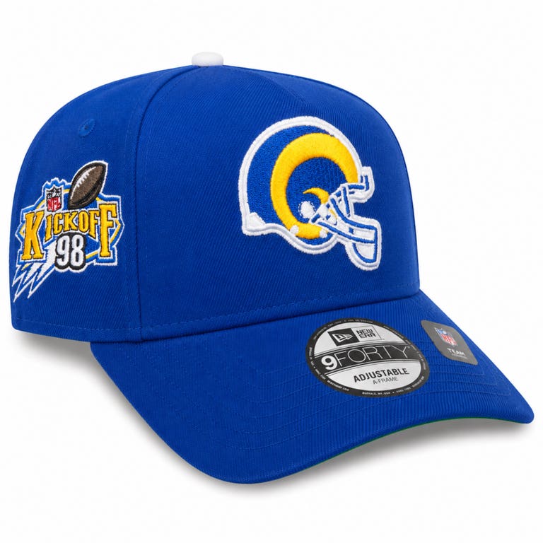 Los Angeles Rams 1998 Royal Blue New Era 9FORTY Kickoff Hat