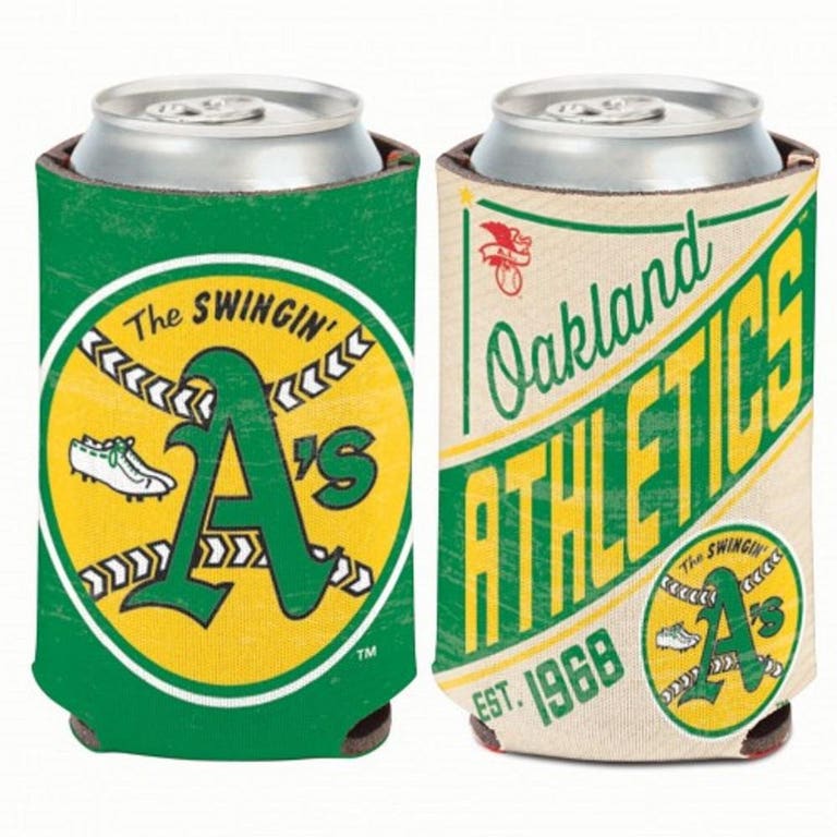 Oakland Athletics Vintage Can Cooler