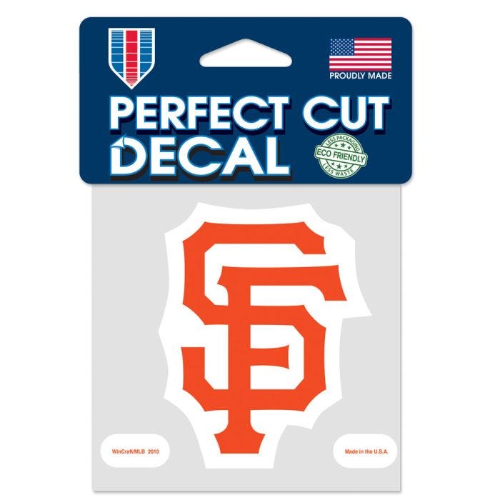 San Francisco Giants Perfect Cut Decal 4x4"