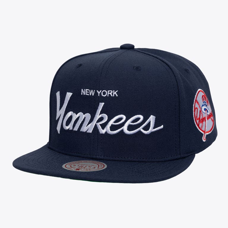 New York Yankees Head Coach Mitchell and Ness Pro Snapback Hat