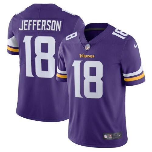 Minnesota Vikings Justin Jefferson #18 Limited Purple Jersey