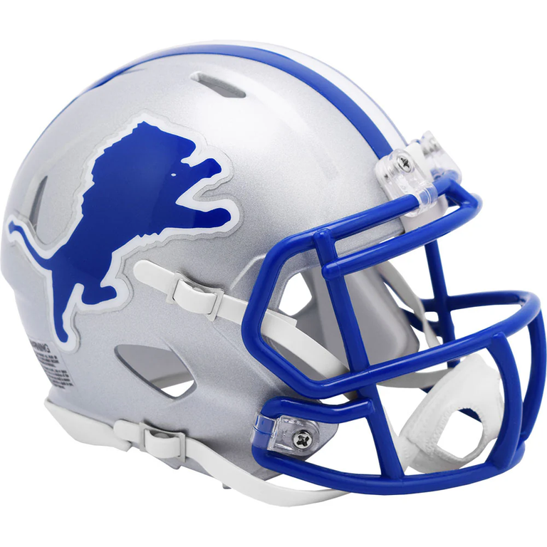 Detroit Lions 1983-02 Riddell Speed Mini Helmet