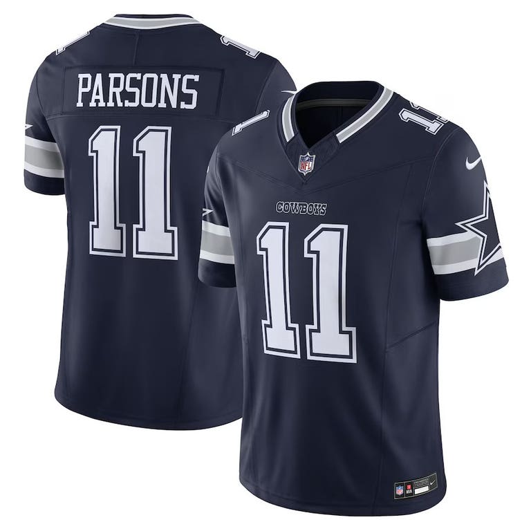 Dallas Cowboys Micah Parsons #11 Nike Road Vapor Limited F.U.S.E Jersey