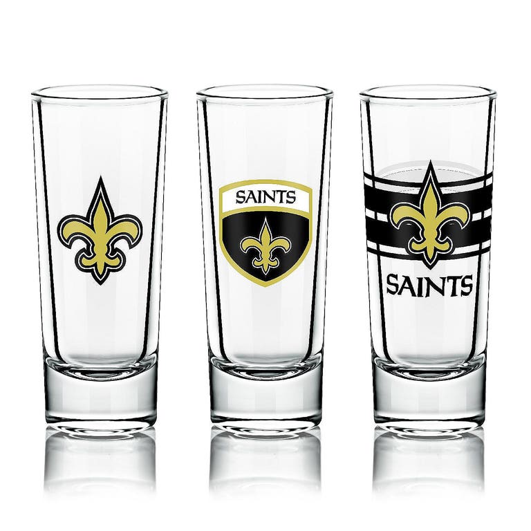 New Orleans Saints 6-pack Shot Glass Set