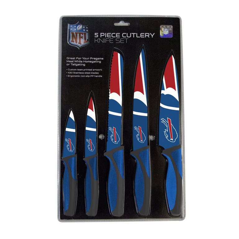 Buffalo Bills Kitchen Knife Set - 5 Pack