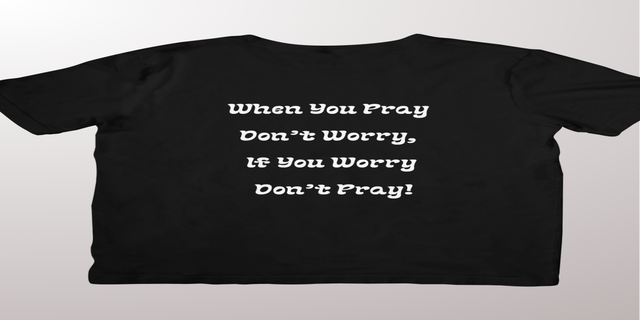 When You Pray Don’t Worry If You Worry Don’t Pray - Prophetic Press Printing thumbnail