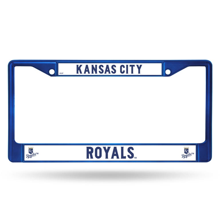 Kansas City Royals Blue Metal License Plate Frame