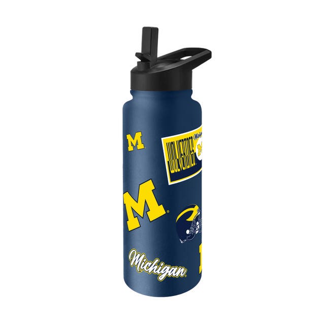 Michigan Wolverines Dreamweave Quencher Stainless Steel Bottle 34oz