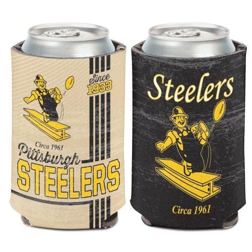 Pittsburgh Steelers Vintage Can Cooler