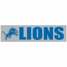 Detroit Lions Bumper Sticker