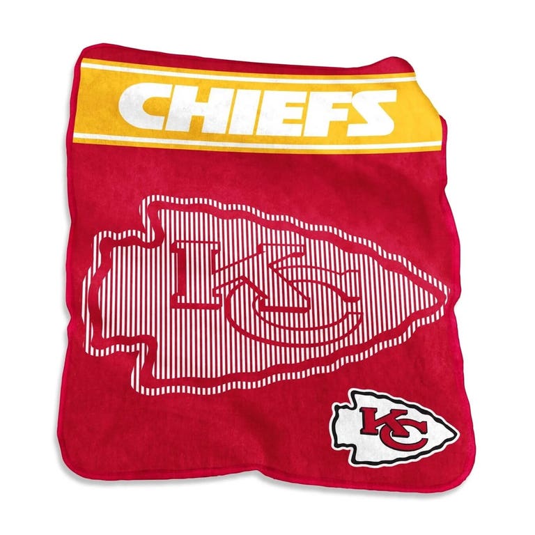 Kansas City Chiefs Field Day Raschel Throw Blanket 60x80"⁠