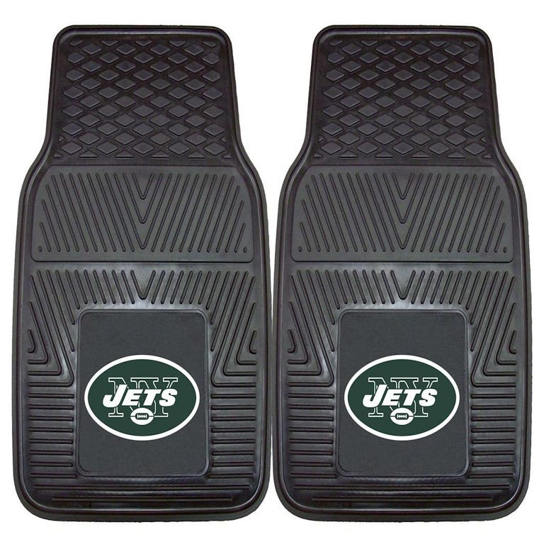 New York Jets Heavy Duty 2 Piece Vinyl Car Mats
