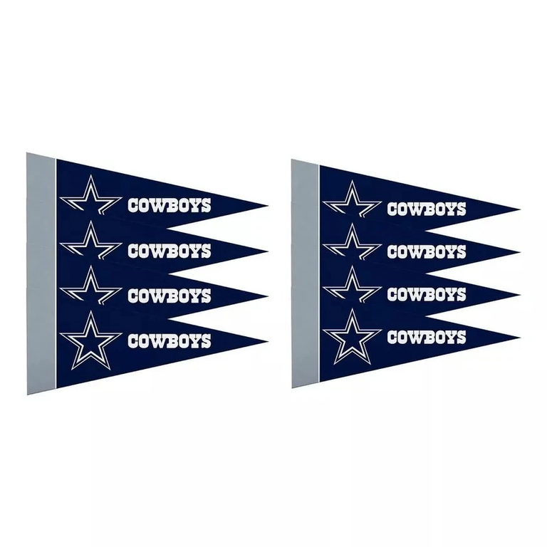 Dallas Cowboys 8 Piece Mini Pennants Set