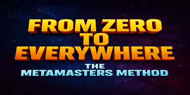 Zero to Everywhere The MetaMasters Method 1 Million Views Guaranteed - Infinity