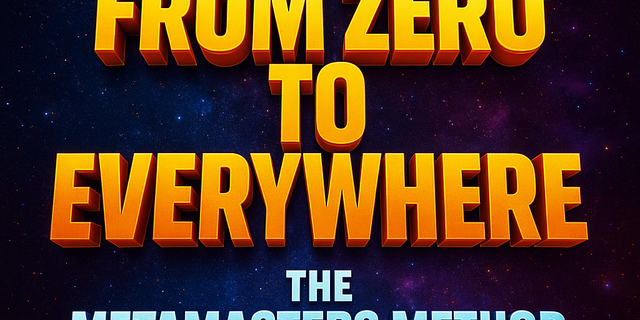Zero to Everywhere The MetaMasters Method 1 Million Views Guaranteed - Infinity