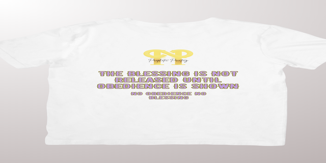 No Obedience No Blessing - Prophetic Press Printing thumbnail